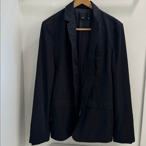 Vince Other - Vince Navy Blue Tech Blazer Mens M